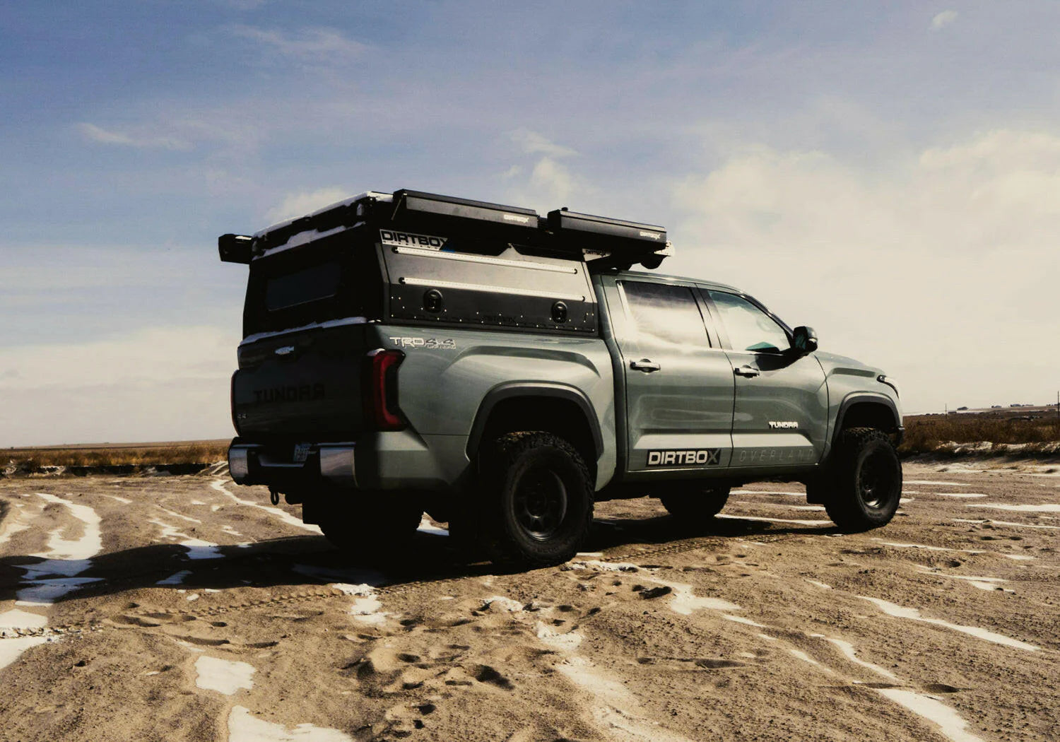 overland camper Truck Canopy Camper Deposit | Dirtbox Overland Chevy/GMC 1500 | 6'6" Bed