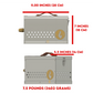 Reserve the Hekla now! The Hekla: 304 Sexy Stainless Steel LavaBox with Dual-Burner