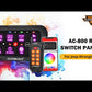 Auxbeam AC-800 Bluetooth RGB 8 Gang Slim Switch Panel with Remote
