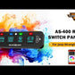 Auxbeam AS-400 Bluetooth RGB 4 Gang Slim Switch Panel with Remote