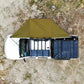 180° COMPACT PEREGRINE AWNING WITH LIGHT SUPPRESSION TECHNOLOGY