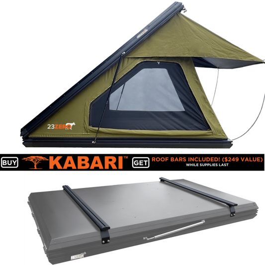 KABARI HARD SHELL ROOFTOP TENT WITH LST