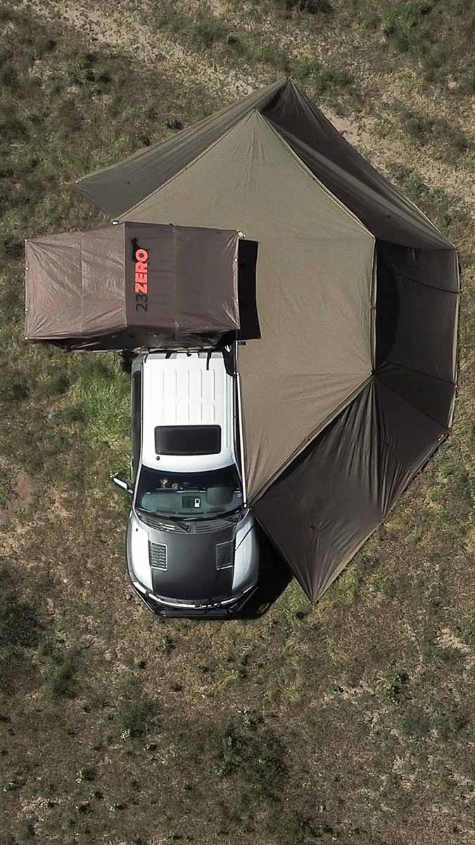 270° PEREGRINE AWNING LEFT-HAND MOUNTED ( US DRIVERS-SIDE) WITH LIGHT SUPPRESSION TECHNOLOGY