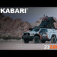 KABARI HARD SHELL ROOFTOP TENT WITH LST
