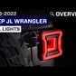 2018-2023 JEEP JL WRANGLER LED TAIL LIGHTS (PAIR)