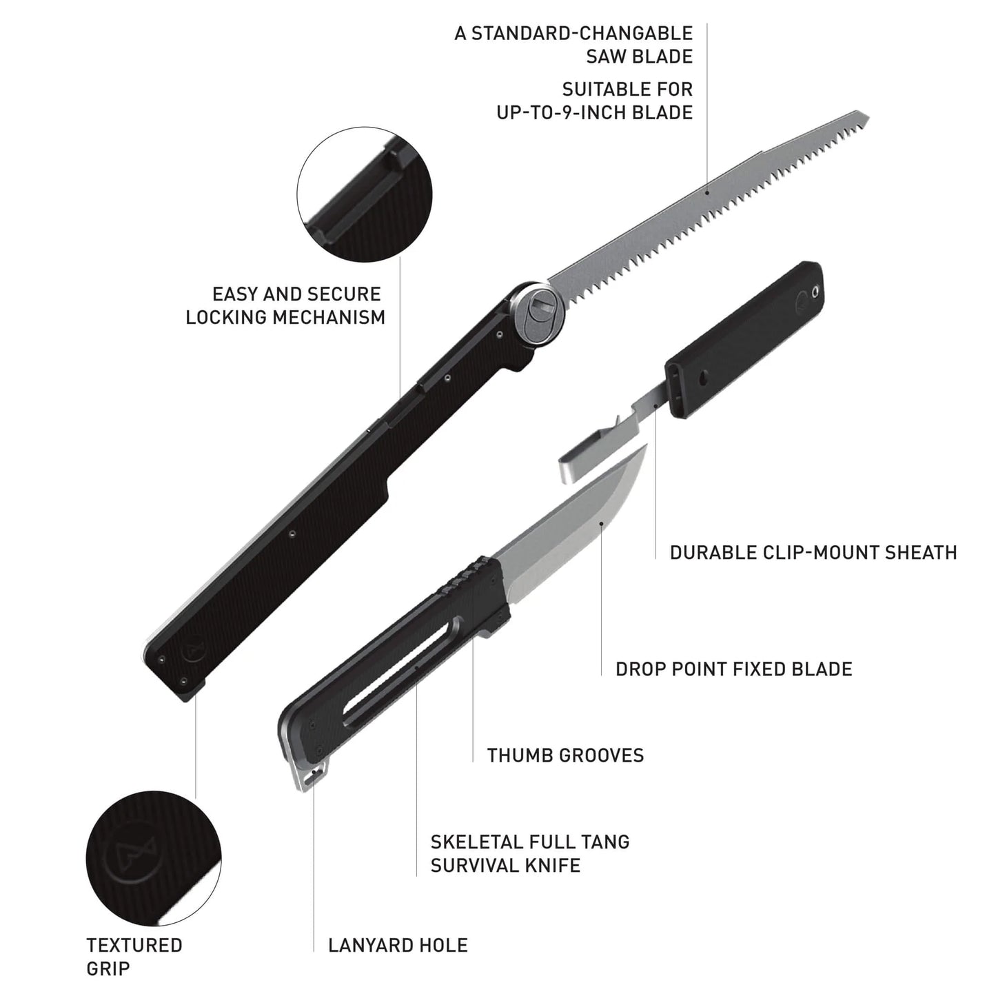 COMBAR™ FOLDAXE PRO